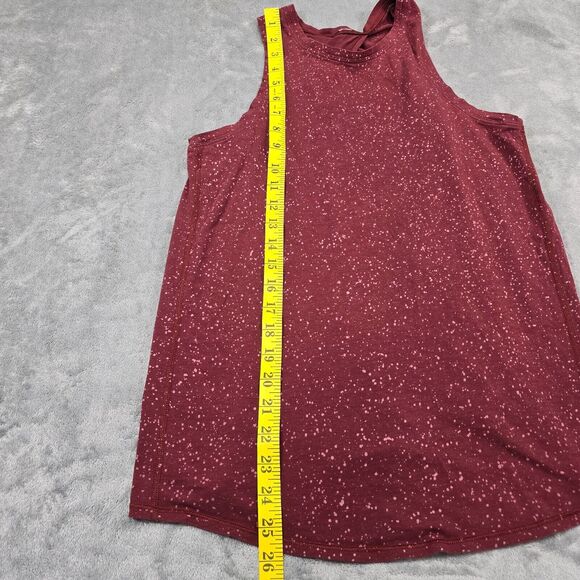 Lululemon Athletica Women's Tie Back Red Tank Top Shirt Size 4? - Picture 4 of 6